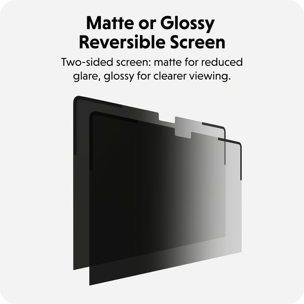 Hyper HyperShield Magnetiskt Integritetsskydd för MacBook Air 13,6" - datasäkerhetsskydd