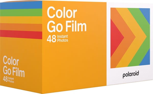 Polaroid Go Film Multipack färgfilm, vit ram, 48 ark