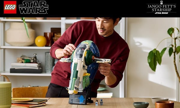 LEGO Star Wars 75409 Jango Fetts Flammande Class-stjärnskepp
