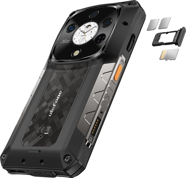 Ulefone Armor 28 Pro telefon, 512/16 GB, svart
