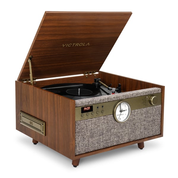 Victrola Century Signature musikanläggning, valnöt
