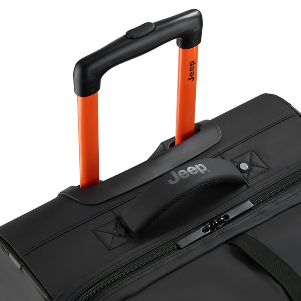 Delsey Jeep JS006B Trolley Duffle resväska, 82 cm, svart