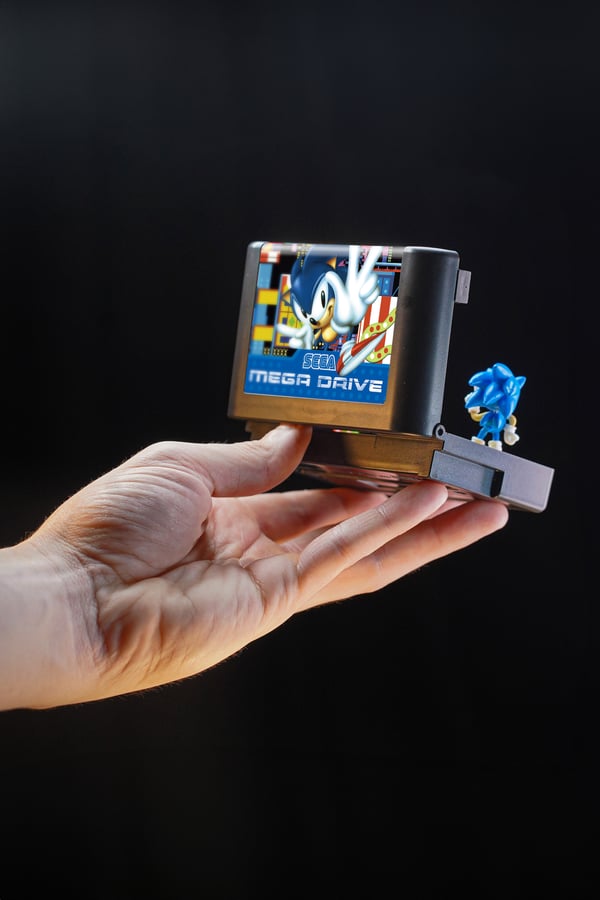 Konsolhjältar Mega Drive Sonic 3 diorama