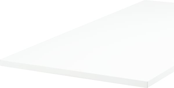 Elfen Ergodesk -bordsskiva, 140 x 80 cm, vit