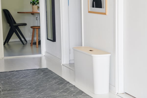 SmartStore Collect Slim 46 L sorteringssats, vit
