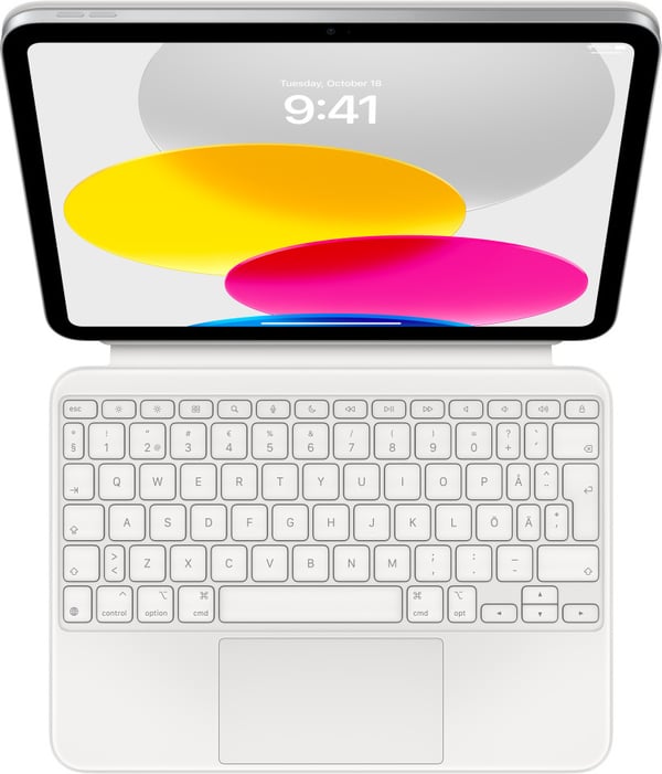 Apple Magic Keyboard Folio för iPad (10:e generationen) -tangentbord och skydd (MQDP3)