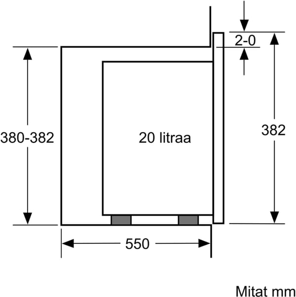 Siemens BF525LMW0 iQ500 -mikrovågsugn, vit