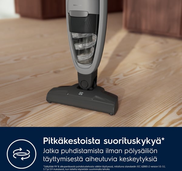 Electrolux Clean 500 ES52CB18UG dammsugare, grå