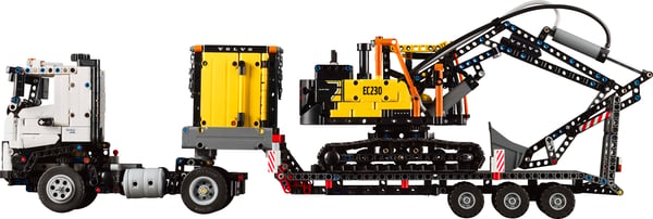 LEGO Technic Volvo FMX lastbil & EC230 elgrävmaskin 42175