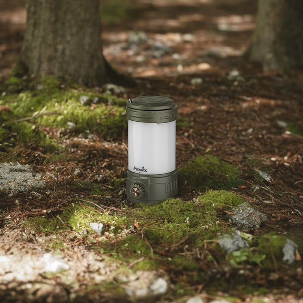Fenix CL26R PRO -campinglygte, grøn-