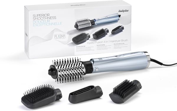 Babyliss AS774E Hydro-Fusion 4-i-1 Hårtork Borste