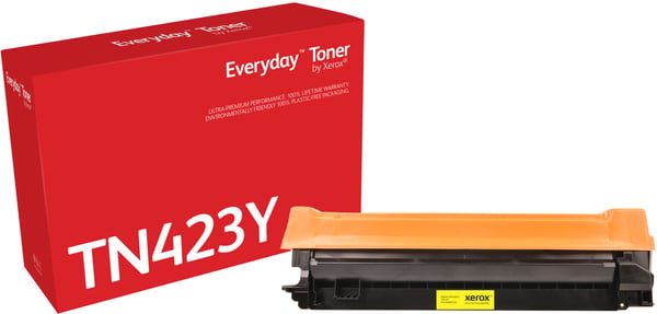Xerox Everyday Brother TN-423Y -tonerkassett, gul