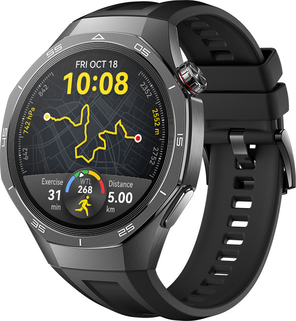 Huawei Watch GT5 Pro smartklocka, 46 mm, svart