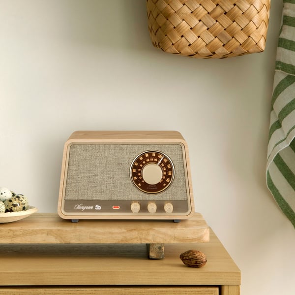 Sangean WR-101 bordsradio, Bluetooth, ljus ek