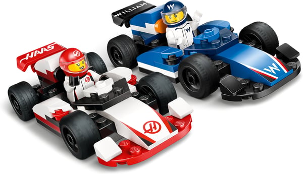 LEGO City 60464 – F1-racere Williams Racing og Haas F1