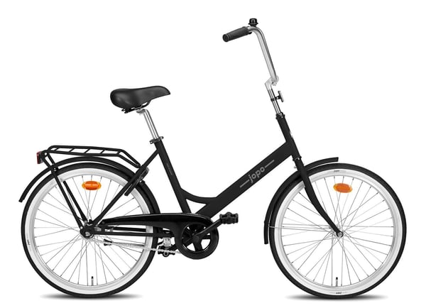 Helkama Jopo cykel, 24", 1-växlad, svart