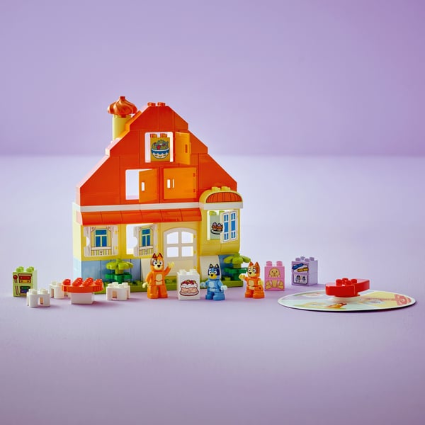 LEGO DUPLO Bluey 10459 Blueys familjehus och memoryspel