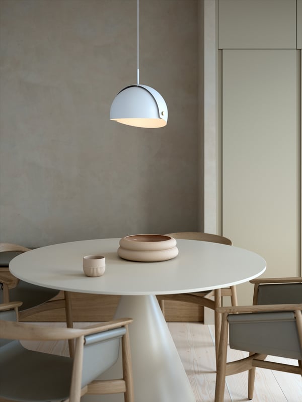Nordlux Align pendellampa, vit
