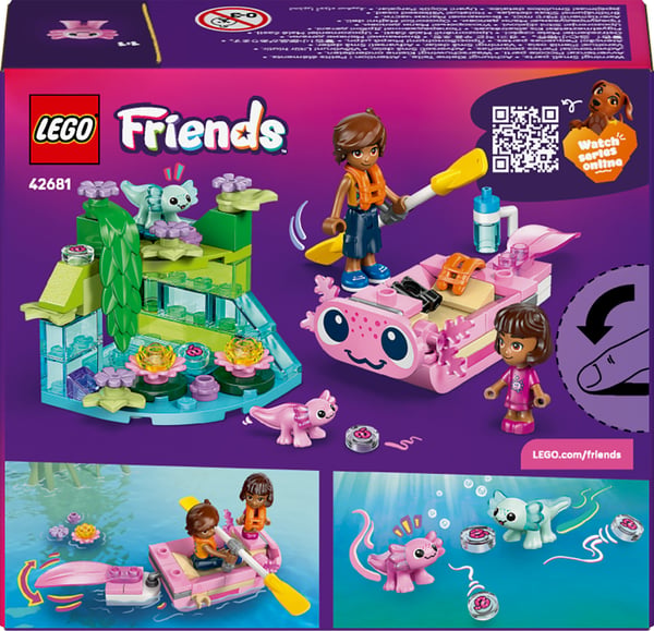 LEGO Friends 42681 Axolotl-äventyrsbåt