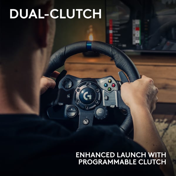 Logitech G923 TRUEFORCE Racing Wheel - rattkontroll och pedaler, Xbox/PC