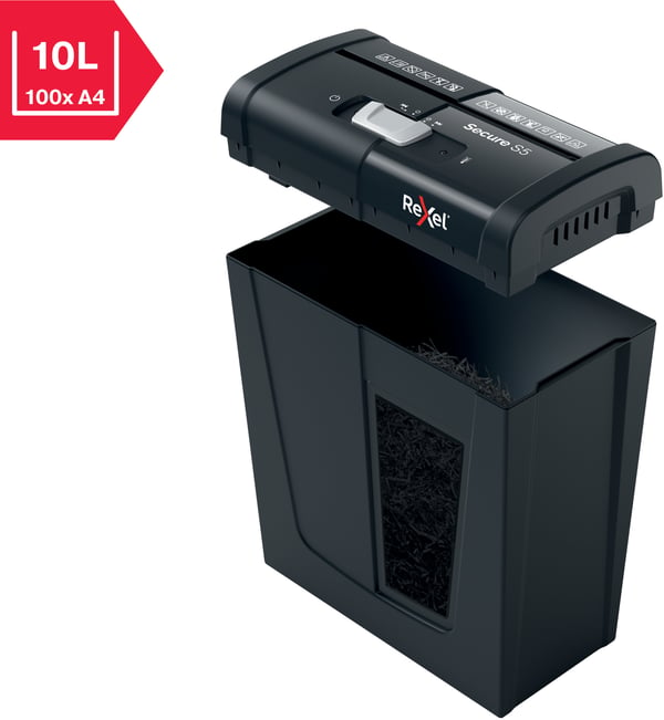 Rexel Secure S5 -papirstrimler, P5