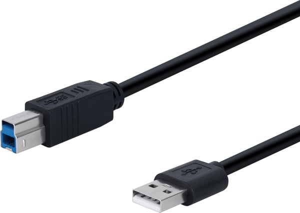 Fuj:tech USB-A 3.0 - USB-B kabel, 3m