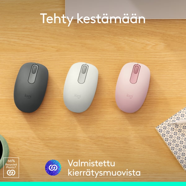 Logitech M196 Bluetooth -mus, rosa
