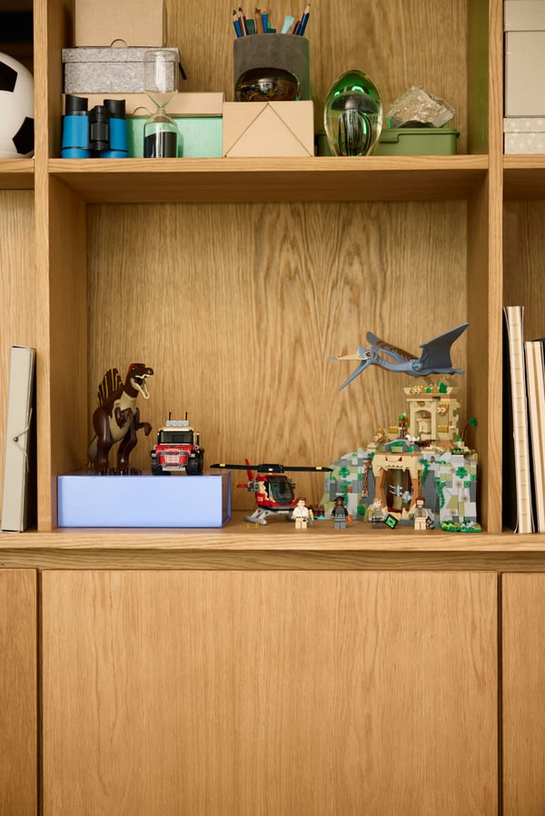 LEGO Jurassic World 76976 Spinosauriens och Quetzalcoatlus flykt