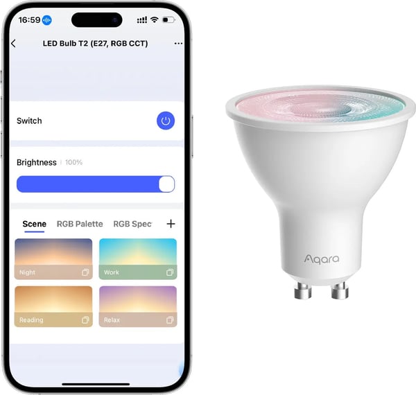 Aqara LED-lampa T2 RGB smartlampa, GU10