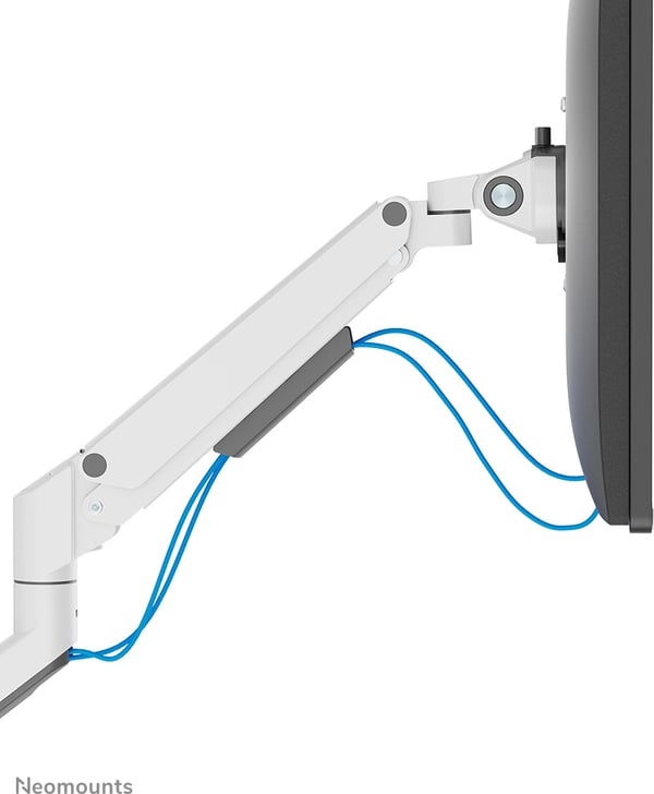 Neomounts DS70-250WH1 NEXT Slim monitorarm för 17-35" skärmar, vit