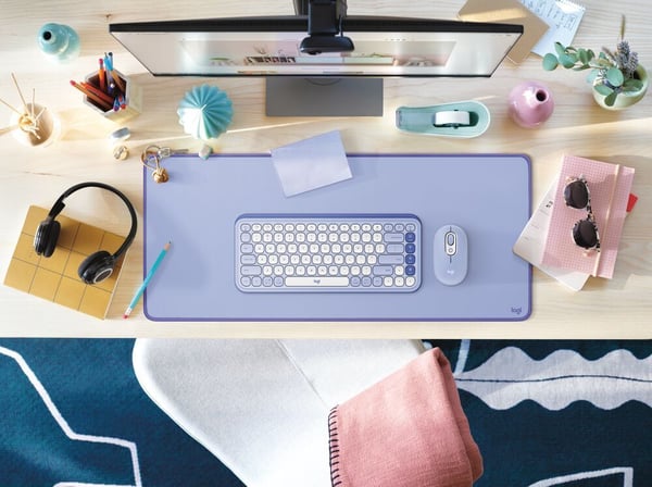 Logitech Desk Mat Studio Series musmatta, lila