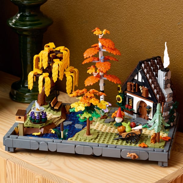 LEGO Ikoner 11372 Höstigt stugträdgård