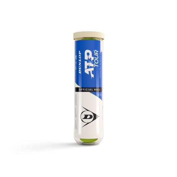 Dunlop ATP-tennisboll, 4 stycken