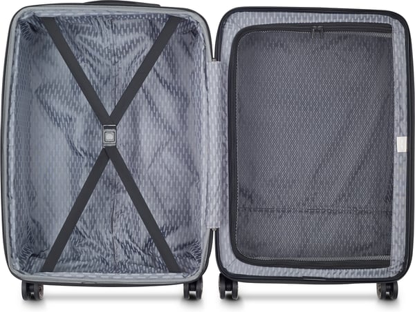 Delsey Air Armour Expandable 68 cm resväska, svart