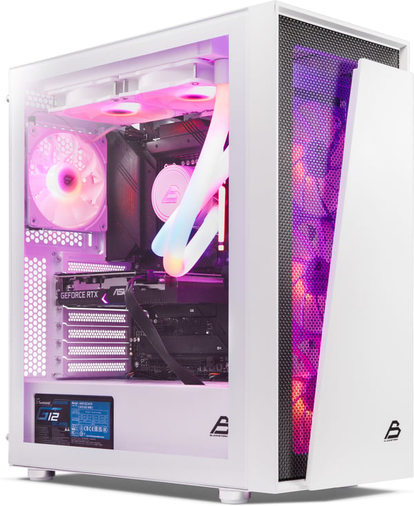 Blackstorm Artemis 3705 ATX-chassi med fönster, vit