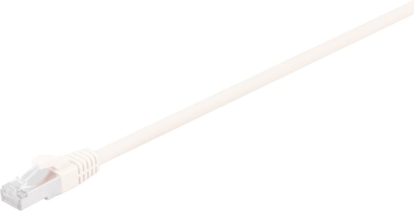 Fuj:tech CAT6A S/FTP nätverkskabel, 1,5 m, vit