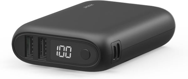 Wave Pocketpower - netadapter, 10 000 mAh, sort