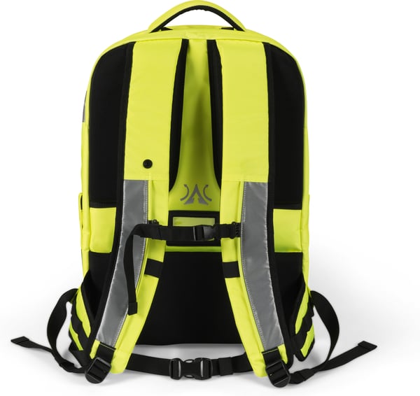 Dicota HI-VIS 32–38L rygsæk, gul