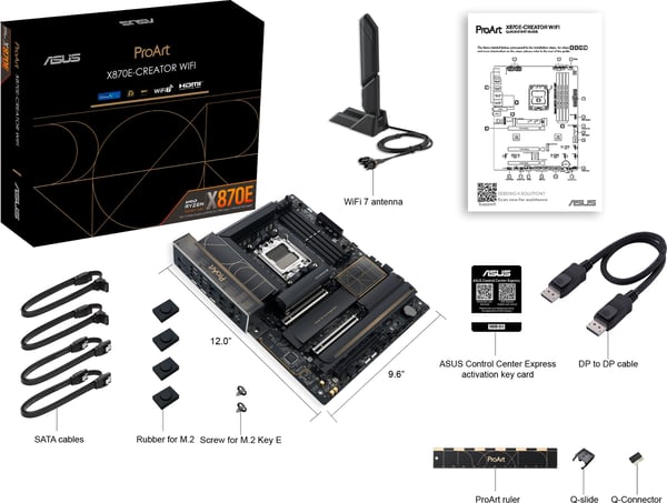 ASUS PROART X870E-CREATOR WIFI ATX bundkort