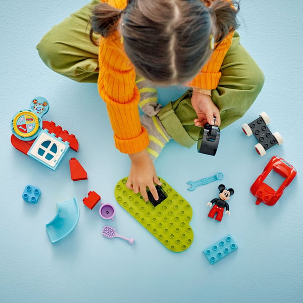 LEGO DUPLO Disney 10454 – Mickey Mus' klubhus og bil