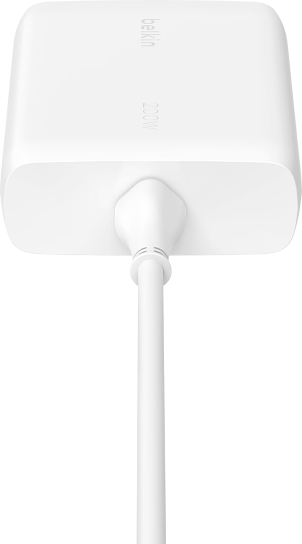 Belkin BoostCharge Pro 4-Port USB-C GaN 200 W netadapter, sort