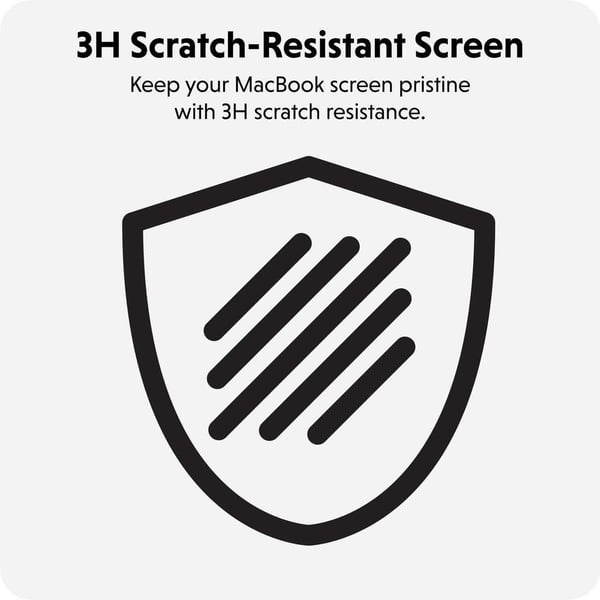 Hyper HyperShield Magnetiskt Integritetsskydd för MacBook Air 13,6" - datasäkerhetsskydd