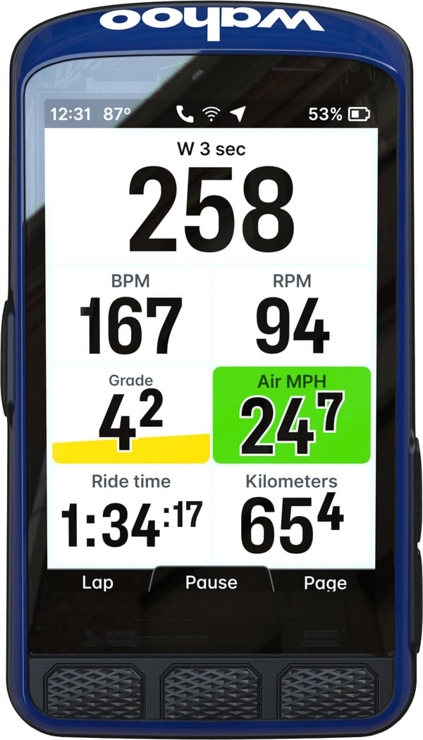 Wahoo ELEMNT ACE GPS cykelcomputer