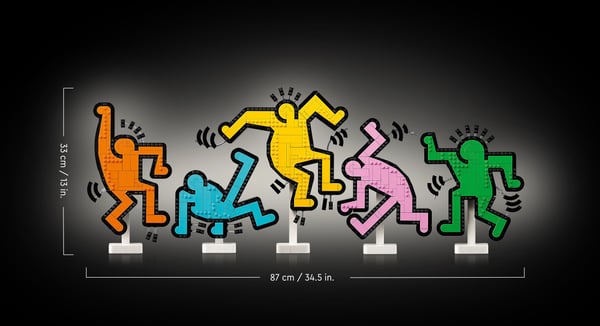 LEGO ART 31216 Keith Haring – Dansande figurer