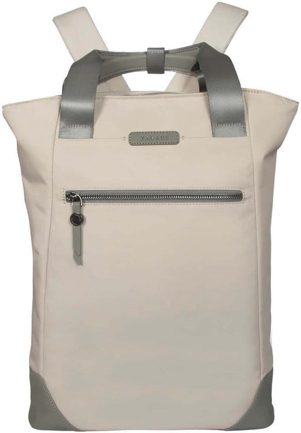 Targus Avila 16" 2-i-1 konvertibel datorryggsäck, ljus beige