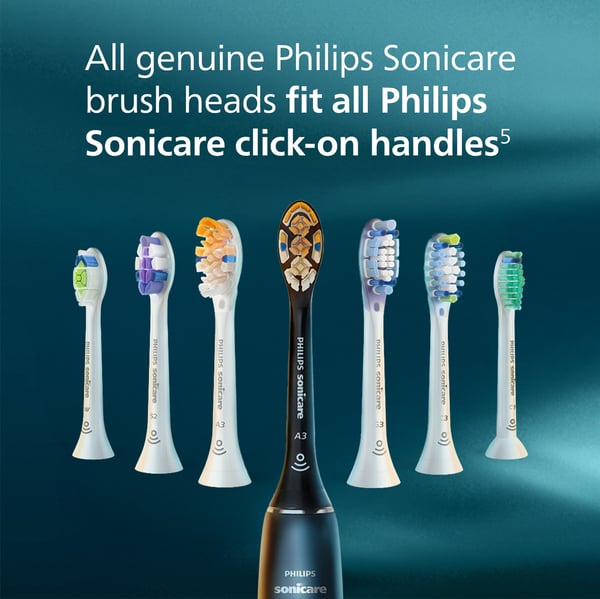 Philips Sonicare C3 Premium Plaque Defence utbytesborstar, 4 st, HX9044/88