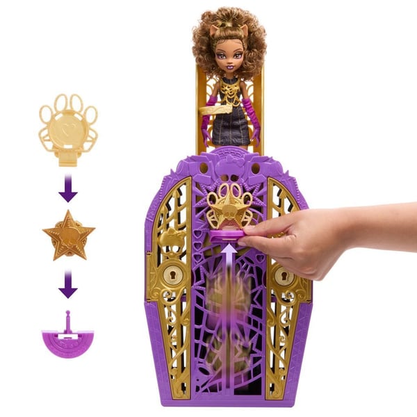 Monster High Skulltimate Secrets Mode docka, Clawdeen