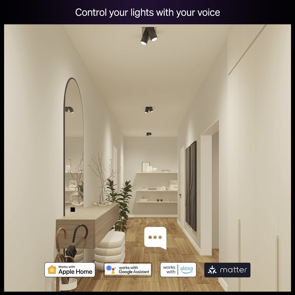 Philips Hue Essential smartlampa, Vit och färgad belysning, GU10, 345 lm
