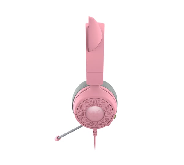Razer Kraken Kitty V3 X spelhörlurar, rosa
