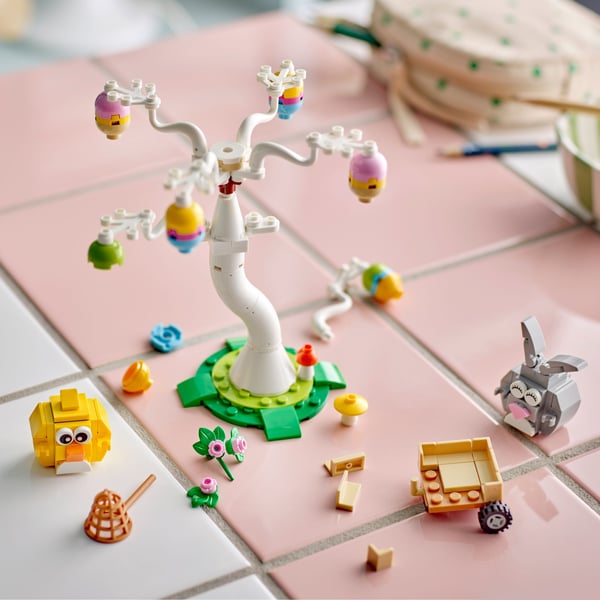 LEGO Säsonger och Tillfällen 40808 - Kanin och kyckling på påskäggsjakt
